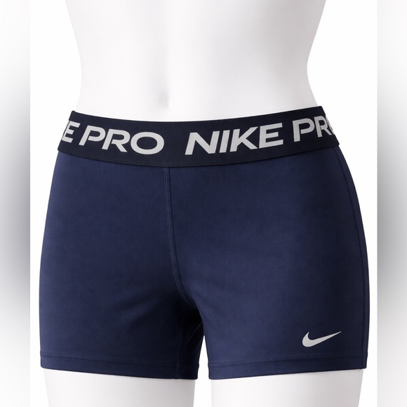 Nike Pants - Nike Pro Women's Dark Blue Shorts